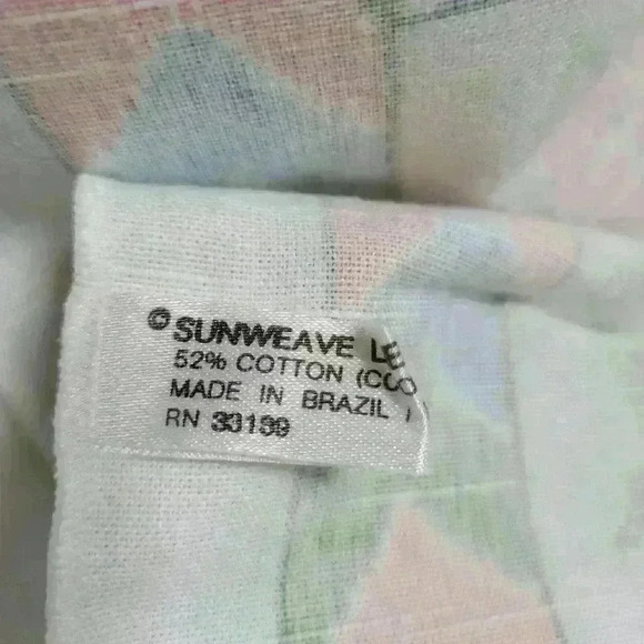 Set of 4-Floral/Chevron Napkins - Picture 6 of 6